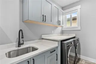 Laundry room upstairs