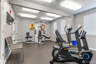 Why pay for a gym membership? Ashburn condos come with their own athletic room right on site!