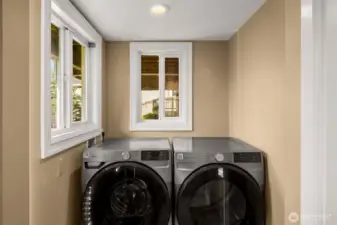 Laundry room.