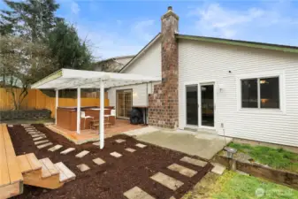 Perfect space for outdoor BBQ's