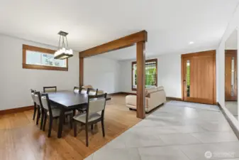 Central A/C and heating for all-year comfort.