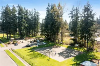 playground and basketball courts and more!