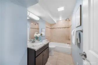 Full Bathroom on basement level