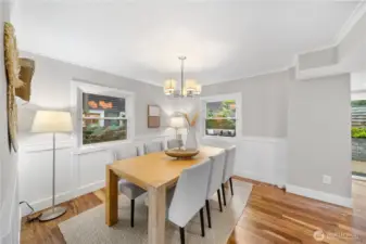 Dining area