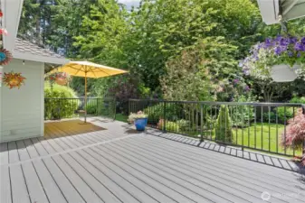 But outdoors....can we say its like your own private oasis!