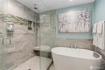 Check out the double head shower and want!  Ultimate spa like experience