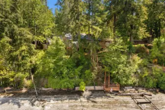 View of Home's Beach/Water Access