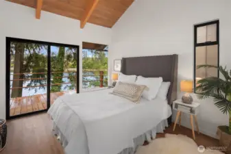 Primary Bedroom with Water Views