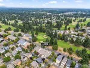 Located across the street from the 14th Fairway of Capital city Golf Course