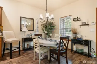 Nice dining area