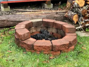 Enjoy an outdoor fire.