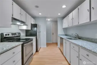 Kitchen, Stainless steel appliances