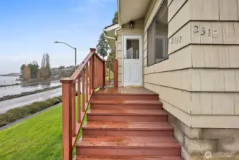 Porch/front door access
