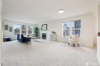 Window and natural light are abundant