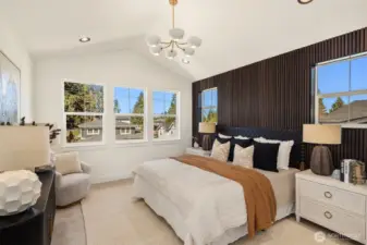 Stunning primary suite