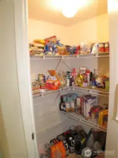 Walk in pantry