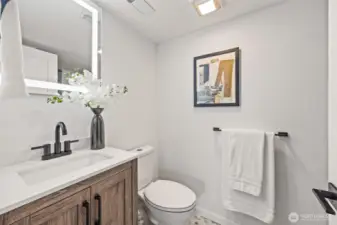 Lower level 2nd primary bath