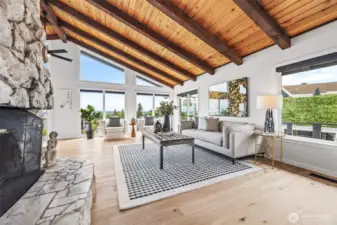 Living room with a view