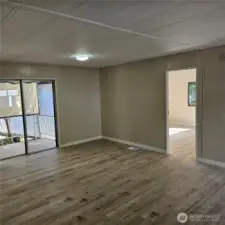 Living Room looking towards Master Bedroom Entrance