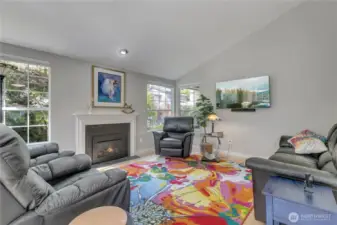 Plenty of seating in the spacious Family Room