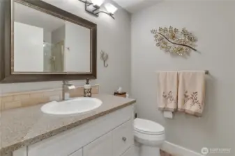 Main Floor Primary En Suite bathroom