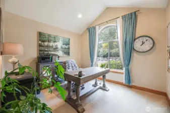 Main floor Bedroom or office space