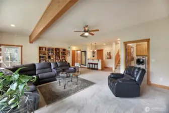 Basement Living - Utility Room - Wet Bar