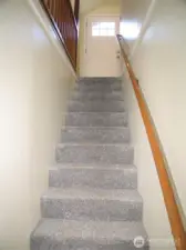 going upstairs