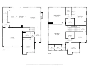Whole house floor plan.