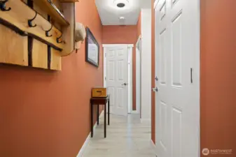 Entry Way on the Main Floor.