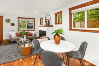 Plenty of space for formal dining