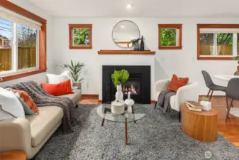 A wonderful place to entertain or spend a quiet night at home