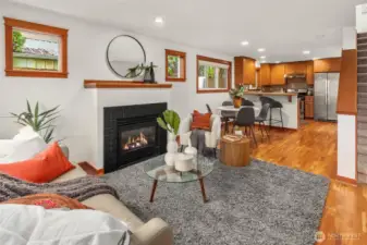 Open floorplan makes entertaining a breeze!