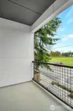 Covered deck can be used all year long!