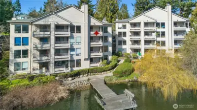 Only 2 buildings in the complex