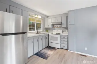 Nicely updated kitchen