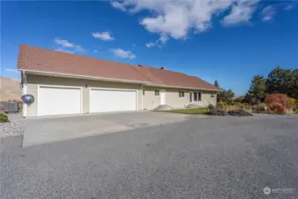 Tile roofing and Hardy-board siding.