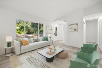 Virtually Staged Living Room 3