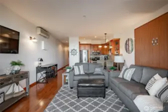 Living room/kitchen.