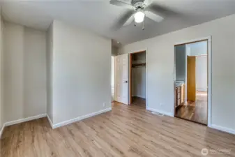 2nd Bedroom between Jack & Jill Bath....