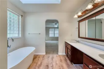 Double sink Vanity