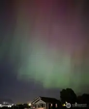 Cool part of living at the end of town seeing the northern lights!