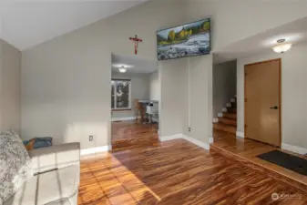 Living room looking towards Kitchen