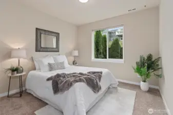 Main level bedroom - great for guests or multi-gen living.