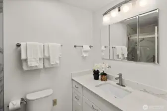 Updated bathroom