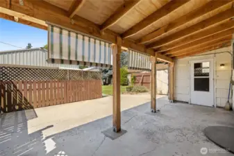 Covered patio