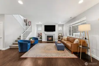 Gas fireplace