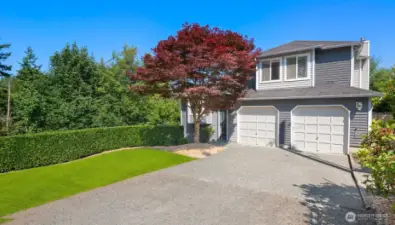 Stunning home on 3/4 of an acre!