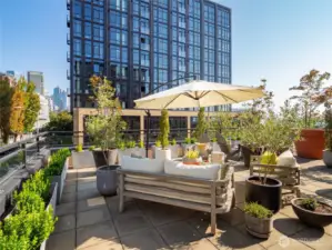 A truly rare, private 660 square-foot terrace is all yours to enjoy.