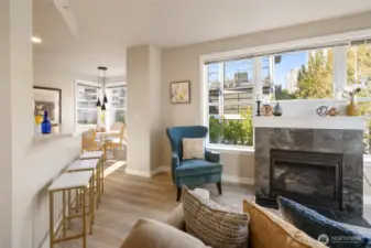 The perfect layout for entertaining!